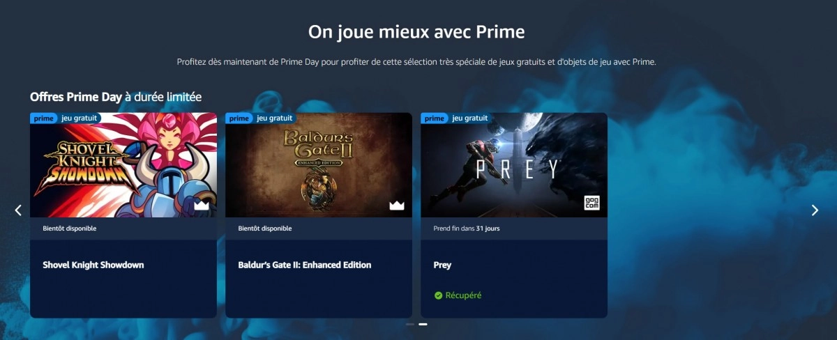 Bon Plan : du lourd � venir chez Prime Gaming