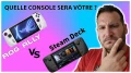 ASUS ROG Ally versus Valve Steam Deck : Que choisir ?