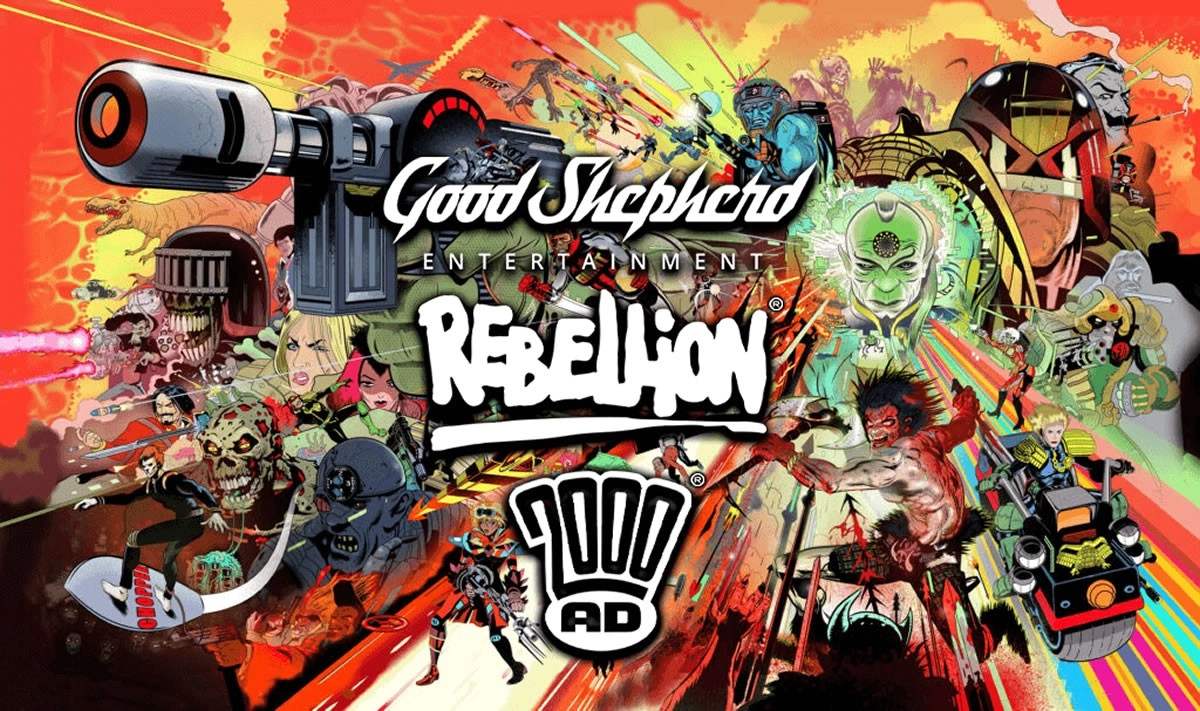 Good Shepherd et Rebellion ensemble pour des jeux dans l'univers 2000 AD