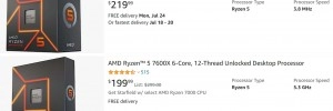Le processeur AMD Ryzen 5 7600X propos� � 199 $ aux USA