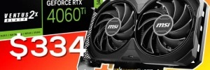 Non mais franchement, 335 dollars pour une RTX 4060 Ti aux USA, 421 euros minimum chez nous...