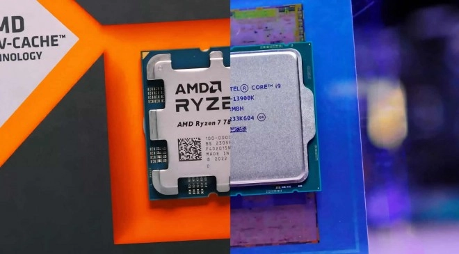 AMD Ryzen 7 7800X3D versus Intel Core i9-13900K : 25 jeux test�s en 1080, 1440 et 2160p