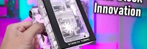 Un waterblock CPU sans filetages et embouts visibles ?!