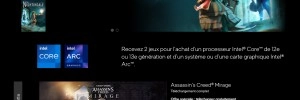 Assassin's Creed Mirage et Nightingale offerts avec certains GPUs et CPUs Intel
