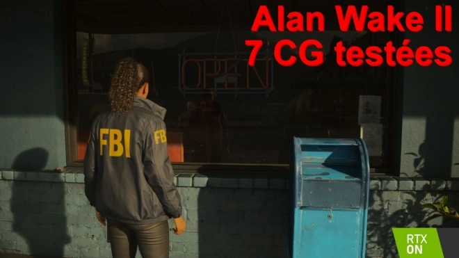 Alan Wake II : 7 cartes AMD et NVIDIA affronte l'horrifique Path Tracing !