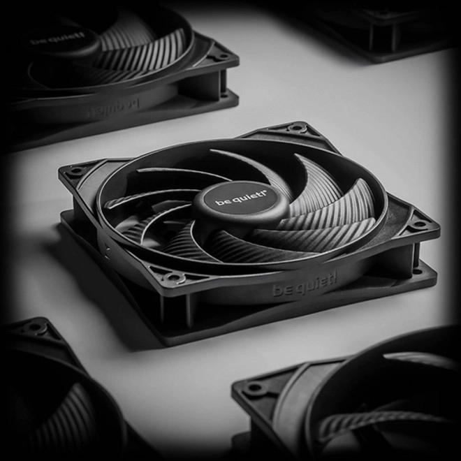 be quiet! pr�sente sa nouvelle gamme de ventilateurs Pure Wings 3 120 et 140 mm