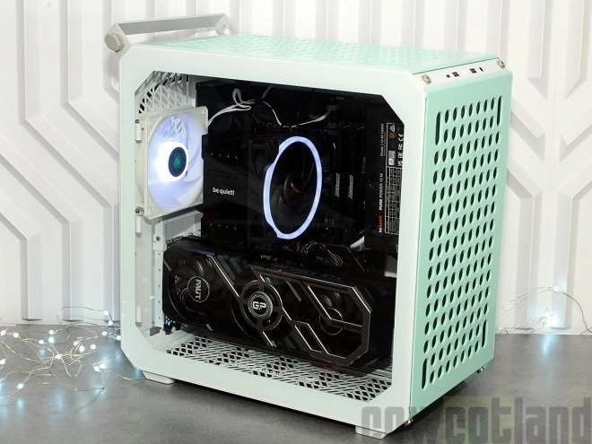 Test boitier Cooler Master Qube 500 Flatpack : belote et rebelote