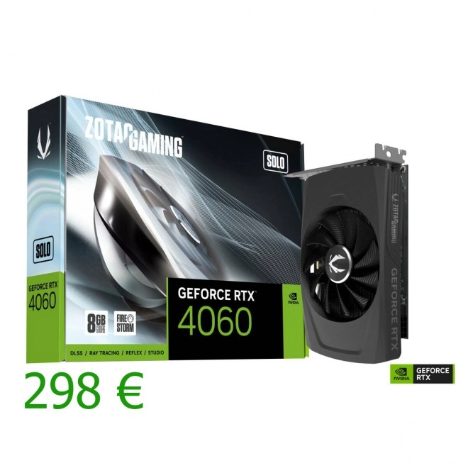 Bim, la ZOTAC Gaming GeForce RTX 4060 8Go � moins de 300 euros !