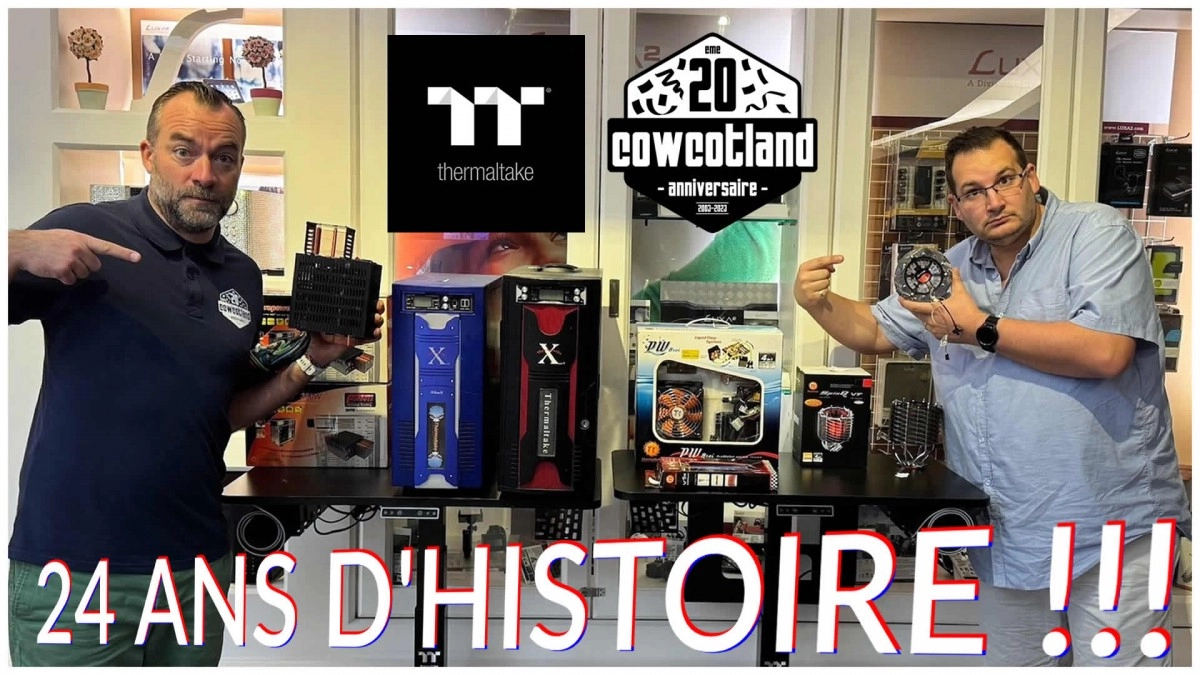 THERMALTAKE X CCL 20 ans : un saut dans le pass� avec les tout premiers produits TT