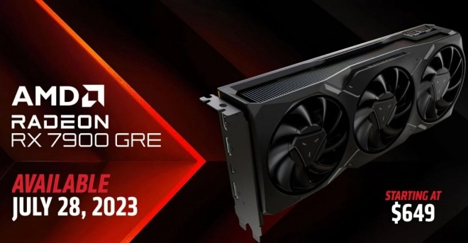 La Radeon RX 7900 GRE est disponible � la vente seule, un peu partout