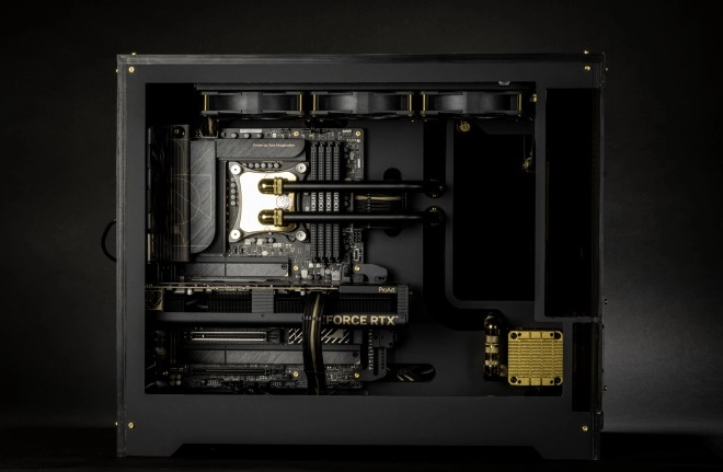 Mod : un �blouissant Mod�le Noir et Or Inspir� du Th�me ASUS ProArt