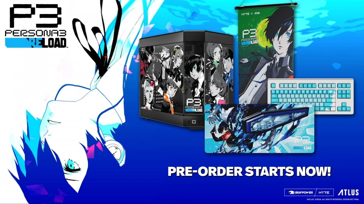 Plus qu'un Y60, HYTE a une gamme compl�te Persona 3 Reload