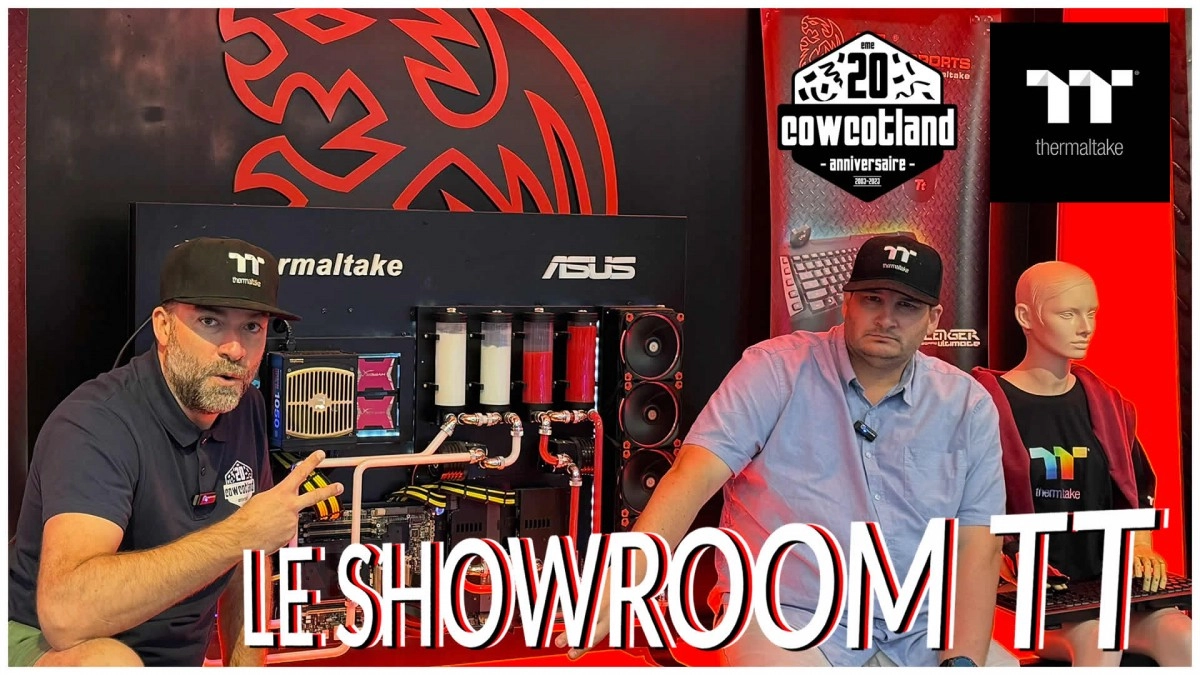 THERMALTAKE X CCL 20 ans : un d�tour par l'impressionnant Show Room de TT � Taipei !