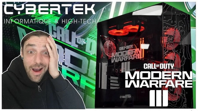 CYBERTEK Call Of Duty Modern Warfare III : Un PC Gamer puissant � l'image du jeu !