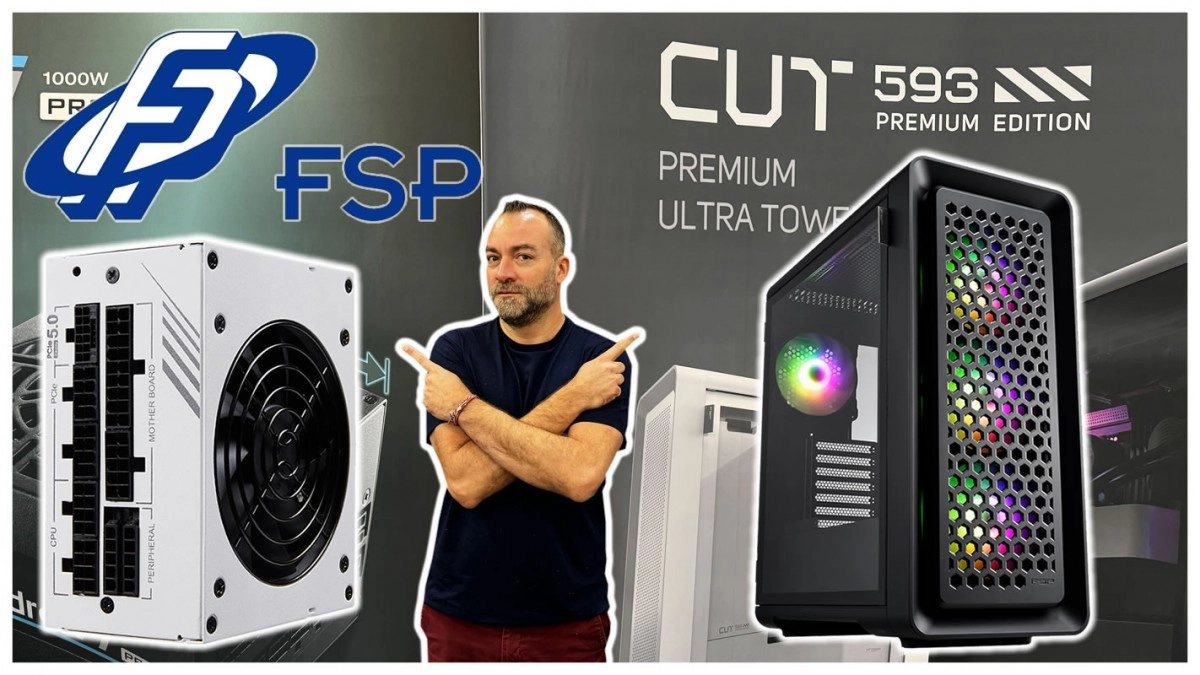 D�couvrez toutes les nouveaut�s FSP dont le prometteur boitier Gamer CUT593