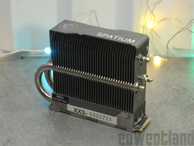 Test SSD MSI M570 Pro 2 To : 12400 Mo/sec en lecture pour de vrai