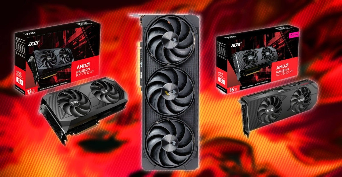 CES 2024 : Vers de nouvelles cartes AMD RX 7000 � la sauce ACER Predator et Nitro