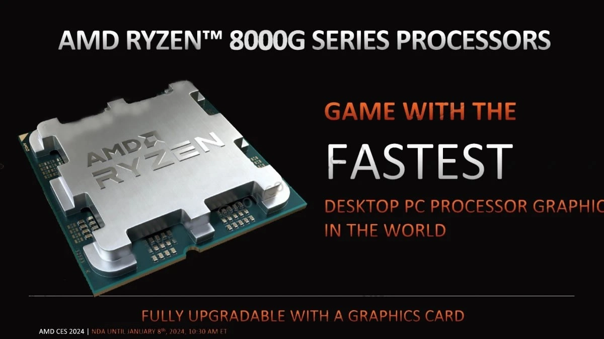 AMD annonce les futurs APU 8000G sous RDNA 3