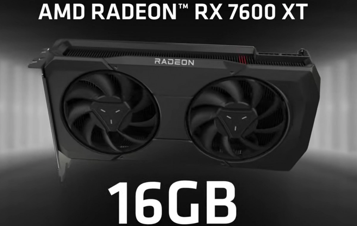 CES 2024 : AMD annonce la carte graphique RX 7600 XT