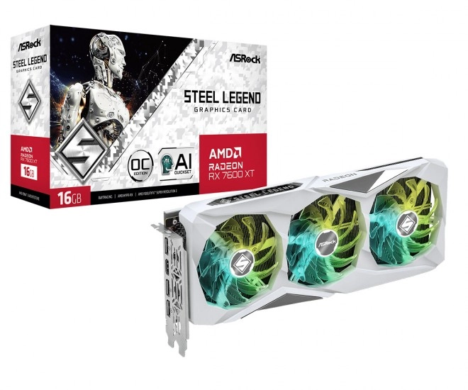 Bientot des RX 7600 XT 16 Go Steel Legend OC et Challenger OC chez ASRock