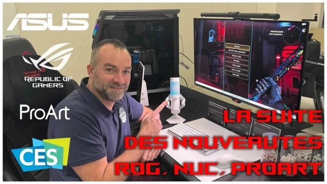 Les nouveaut�s ASUS, ROG, BTF et PRO ART pour le CES 2024, seconde partie