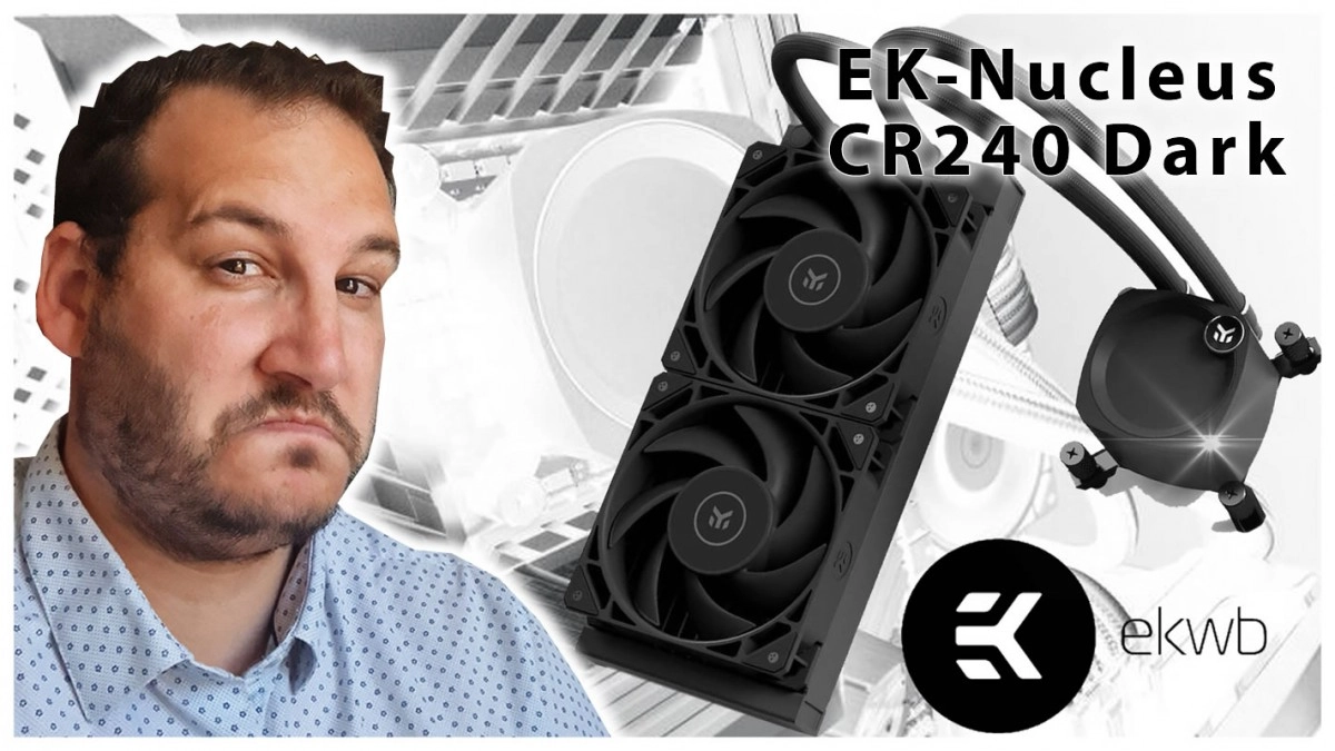 EK-Nucleus CR240 Dark, EKWB plie le game !