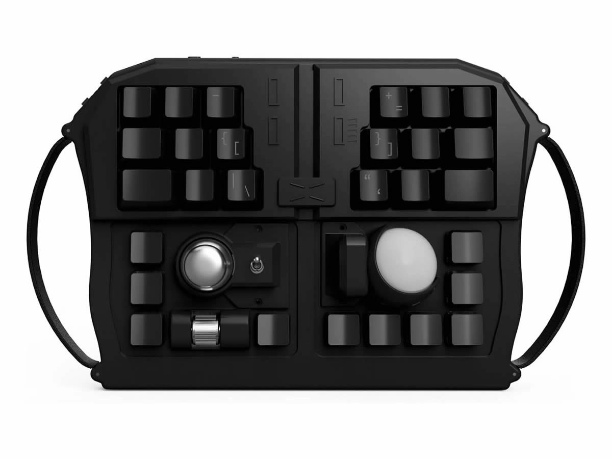Con�u pour les fans d'Yvette Horner, le clavier GrabShell arrive dans les boutiques