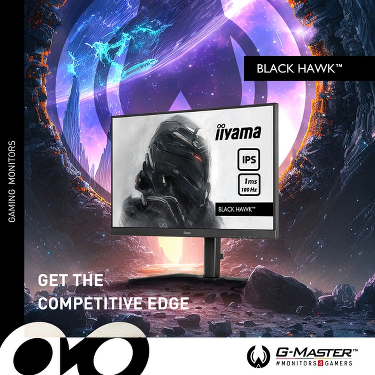 iiyama �largit sa gamme G-Master avec six nouveaux mod�les Black Hawk donnant aux joueurs amateurs un avantage concurrentiel.