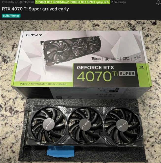 Des GeForce RTX 4070 Ti SUPER & 4080 SUPER ont d�j� �t� livr�es � des consommateurs !!!
