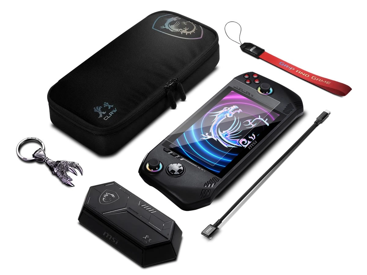 Retour sur la Claw A1M, premi�re console portable sign�e MSI et Intel