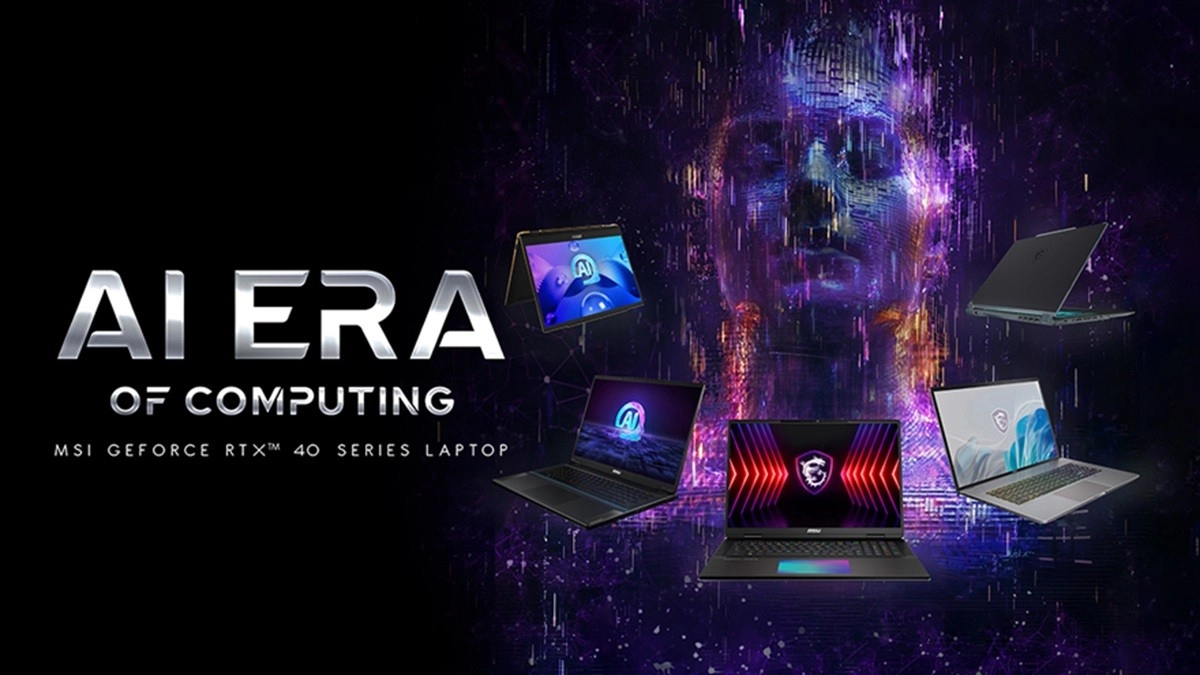 Lors du CES 2024, MSI d�voile ses ordinateurs portables �quip�s de l�intelligence artificielle ainsi que sa premi�re console de jeu portable