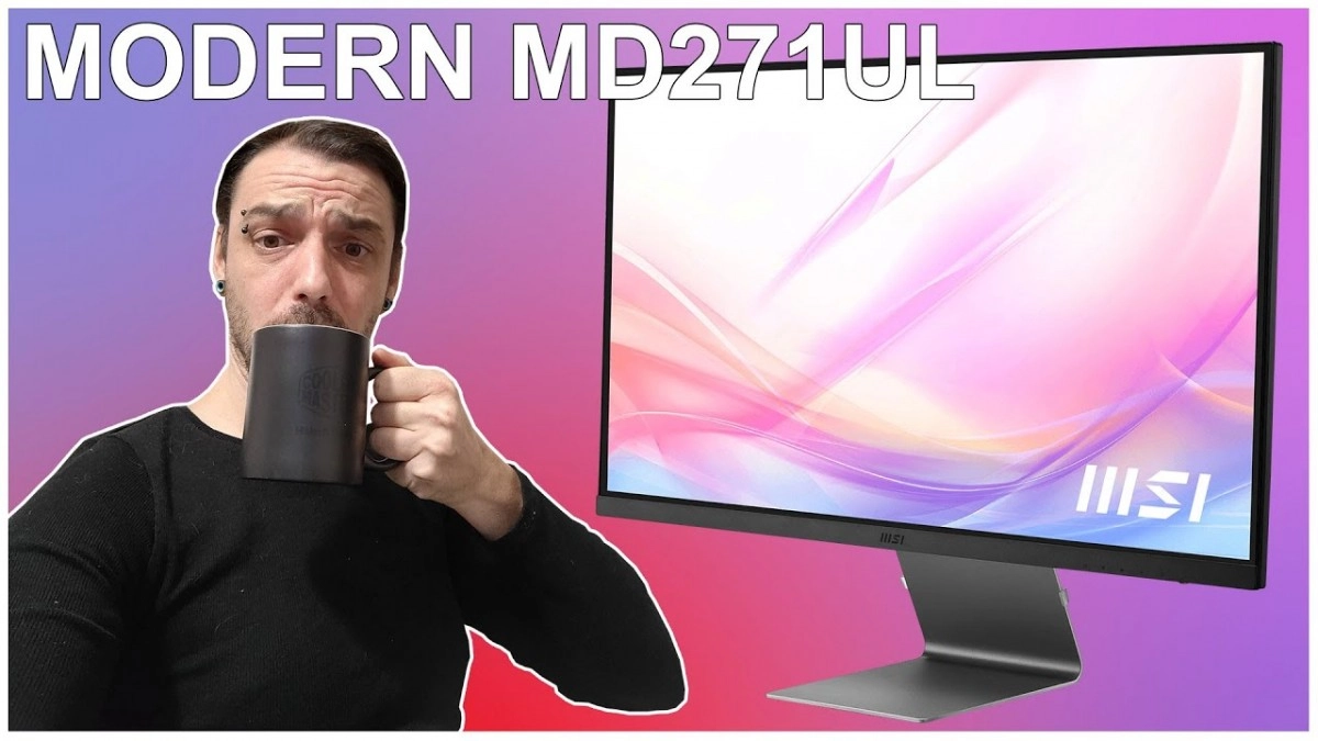 MSI Modern MD271UL : De larges couvertures pour travailler