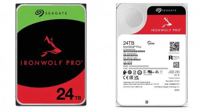 Seagate lance son HDD IronWolf Pro 24 To, � 649 dollars