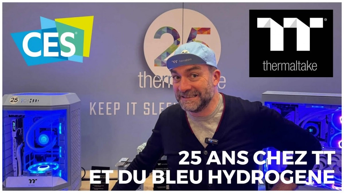 THERMALTAKE au CES 2024, des boitiers, des ventirads, du DESK et du RGB