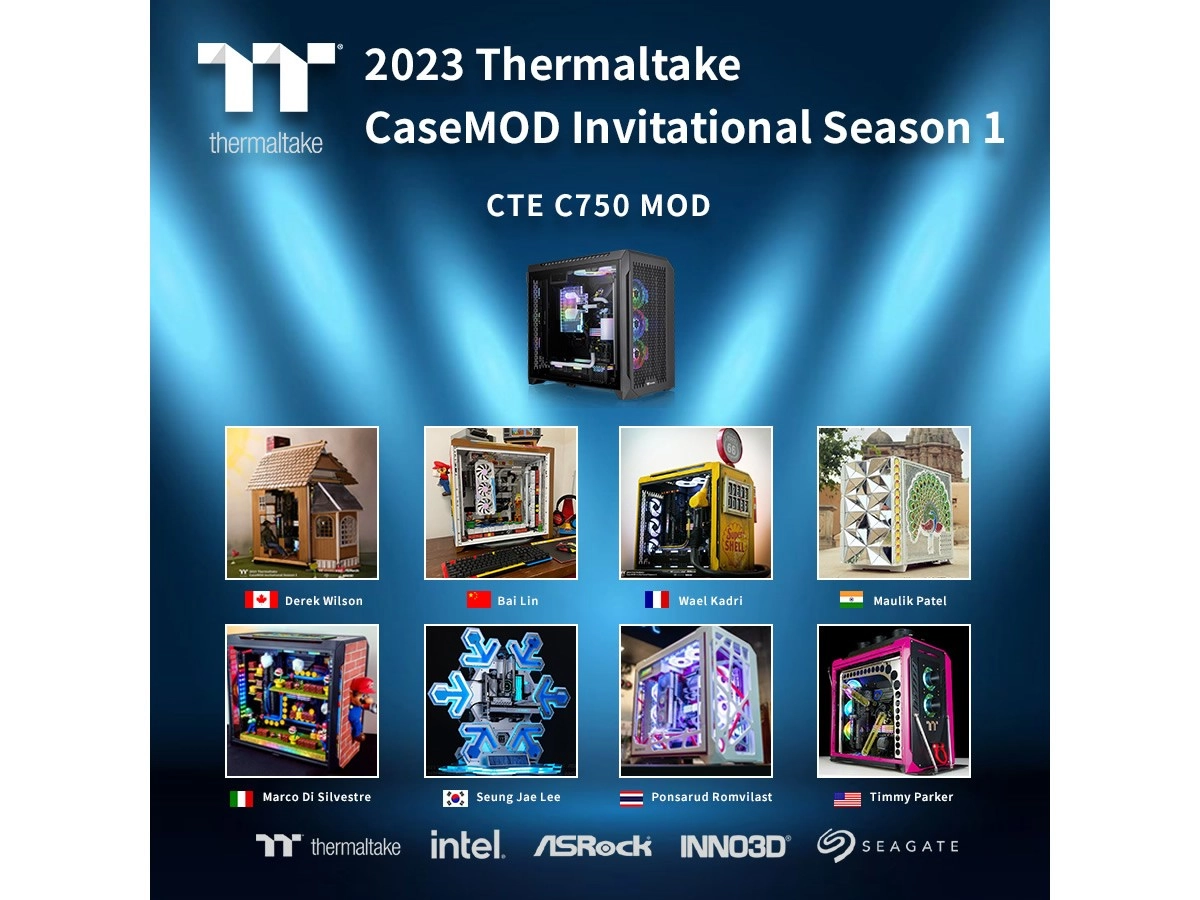 2023 Thermaltake CaseMOD Invitational Season 1, les votes sont ouverts !
