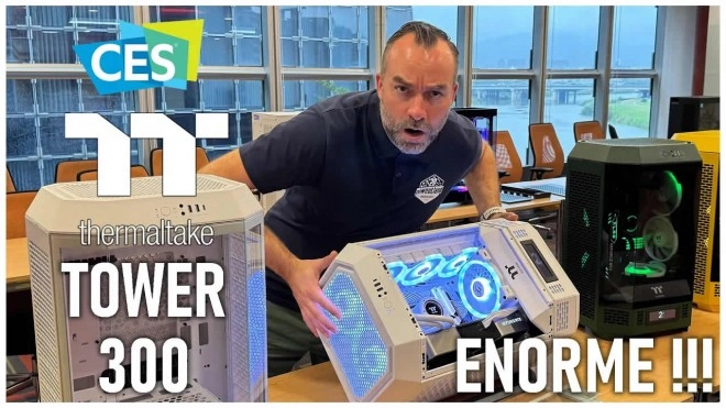 TOWER 300 et CTE E-600MX, deux boitiers ENORMES chez THERMALTAKE
