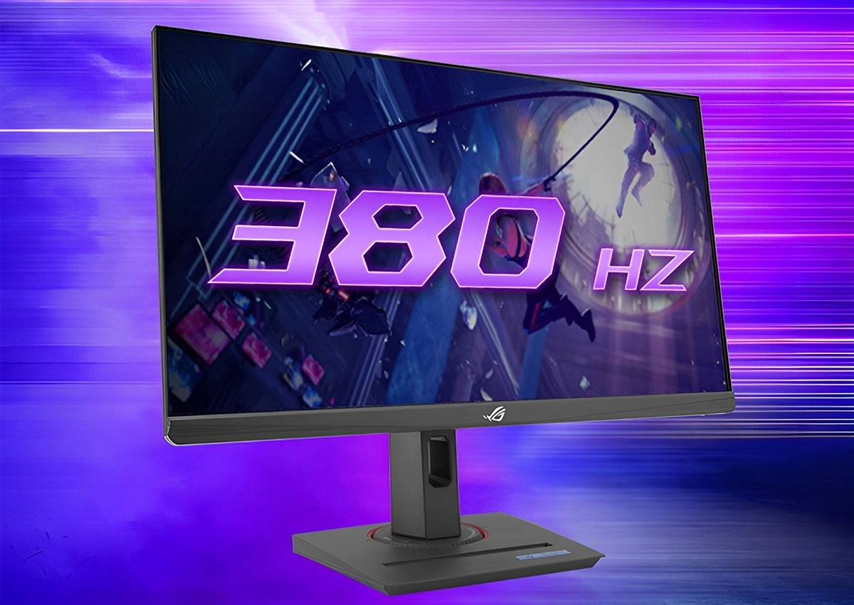 ASUS nous propose un �cran de 24 pouces FHD capable de monter jusqu�� 380 Hz.