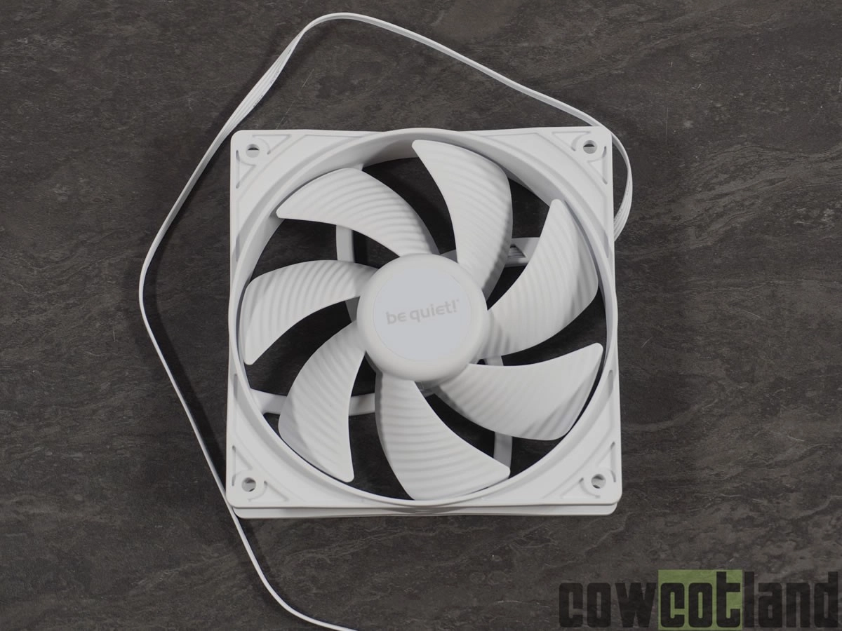 be quiet! Pure Wings 3 White, toujours parfait pour un boitier ?