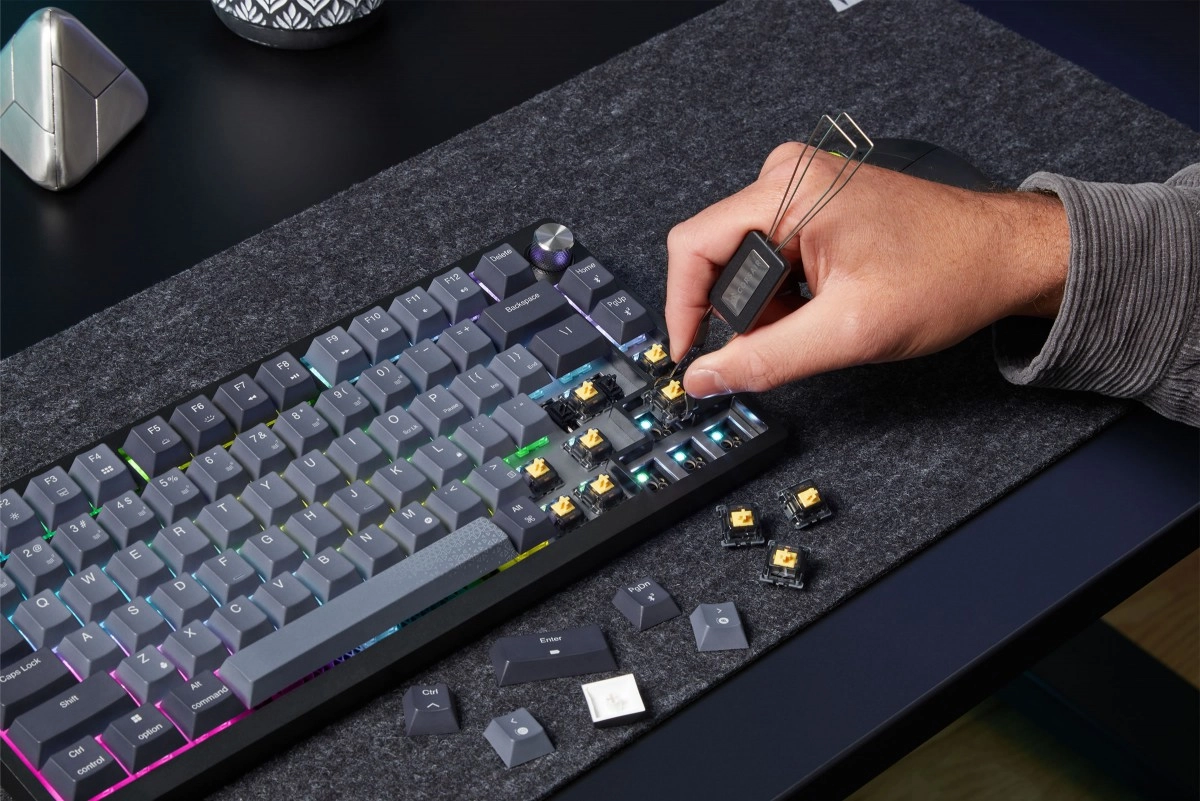 CORSAIR passe au 75 % avec le K65 PLUS WIRELESS
