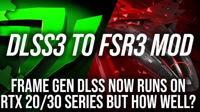 Le DLSS3 disponible pour les RTX 2000 et RTX 3000 gr�ce au FSR3...