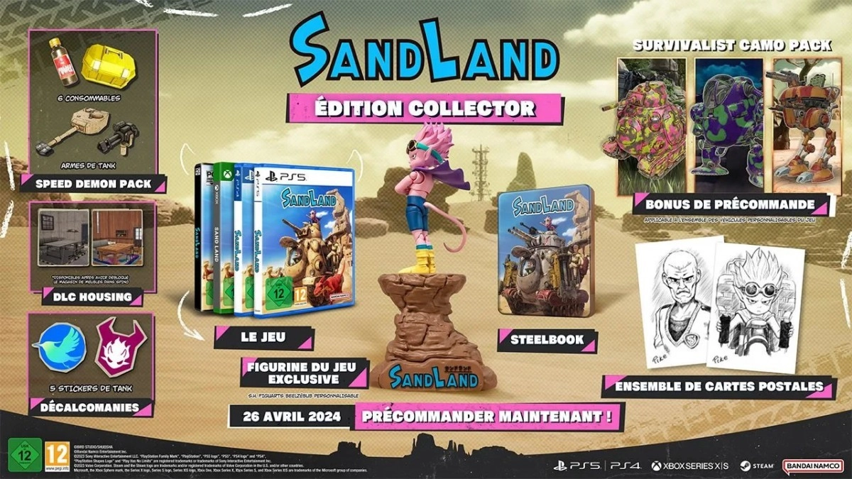 Le jeu SAND LAND d�voile du gameplay en vid�o !