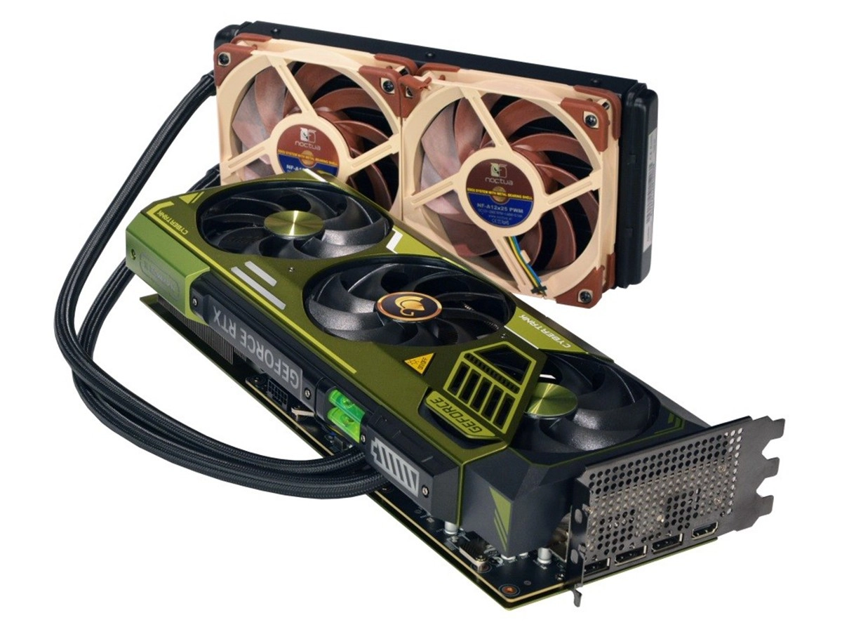 Sycom m�lange du Manli et du Noctua dans ses PC = couleurs improbables !