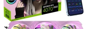 KFA2 propose des cartes grpahiques RTX 4070 SUPER Pink et White