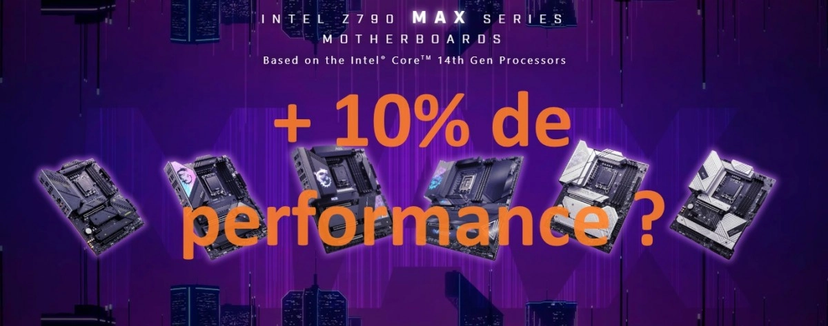 MAJ BIOS Z790 et B660 : + 10% de performance et baisse des temp�ratures et des tensions avec ASRock et MSI 