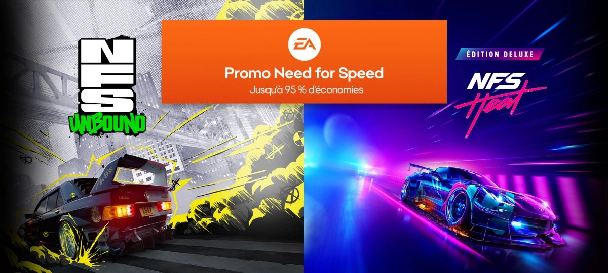 Bon Plan : la franchise Need for Speed fracass�e sur Steam