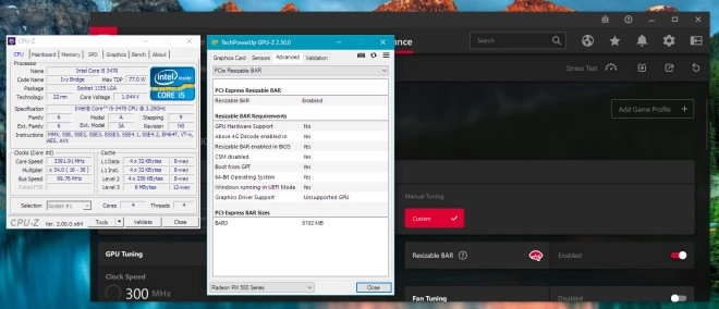 Le Resizeable BAR disponible pour les anciennes configurations gr�ce � un mod, + 12 % de performances ?