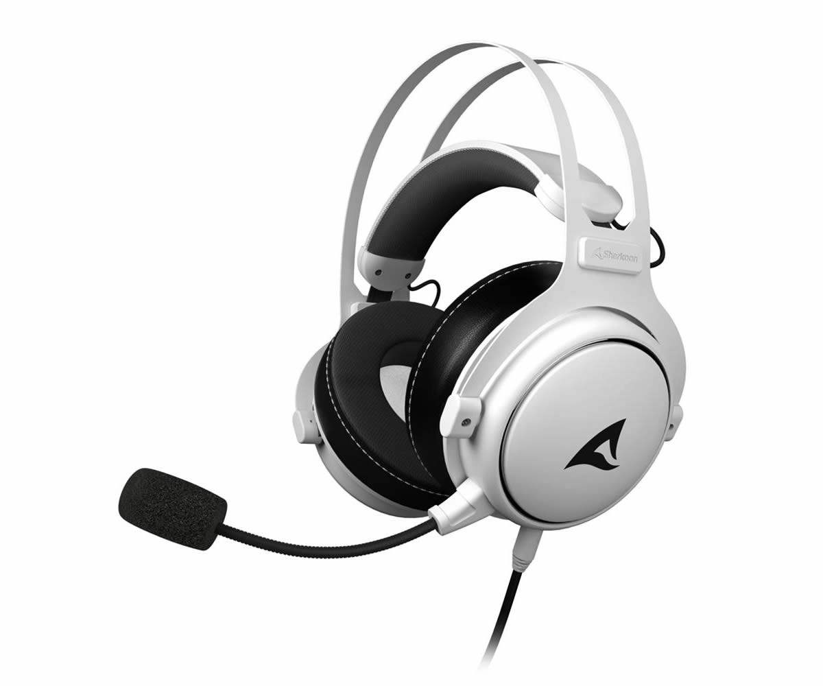 Coup de Coeur et Cowcot d'Or, le casque Sharkoon Skiller SGH50 revient en blanc