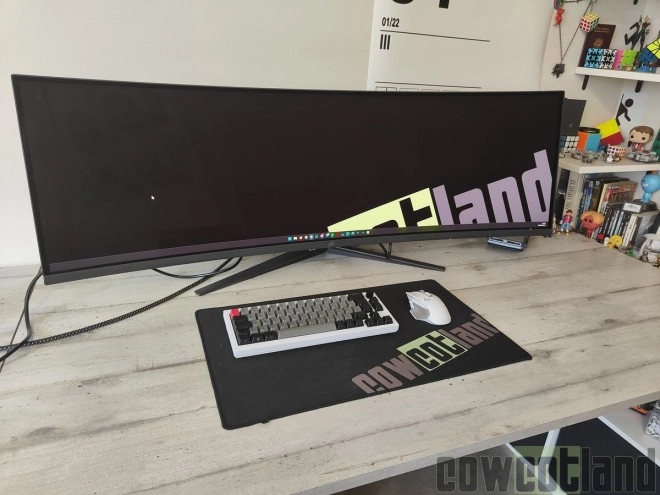 Test �cran ASUS ROG Swift PG49WCD : de l'OLED version Ultrawide