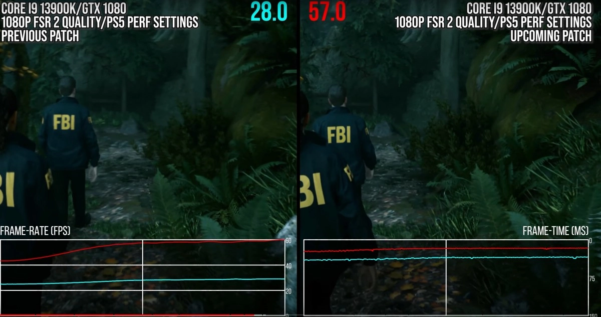 Alan Wake II va profiter d'une mise � jour, qui devrait ravir les anciens GPUs
