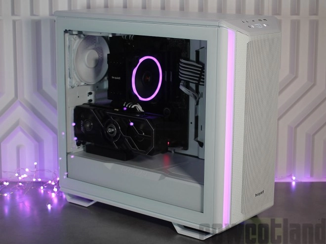 Test boitier be quiet! Dark Base 701 White : On change la couleur